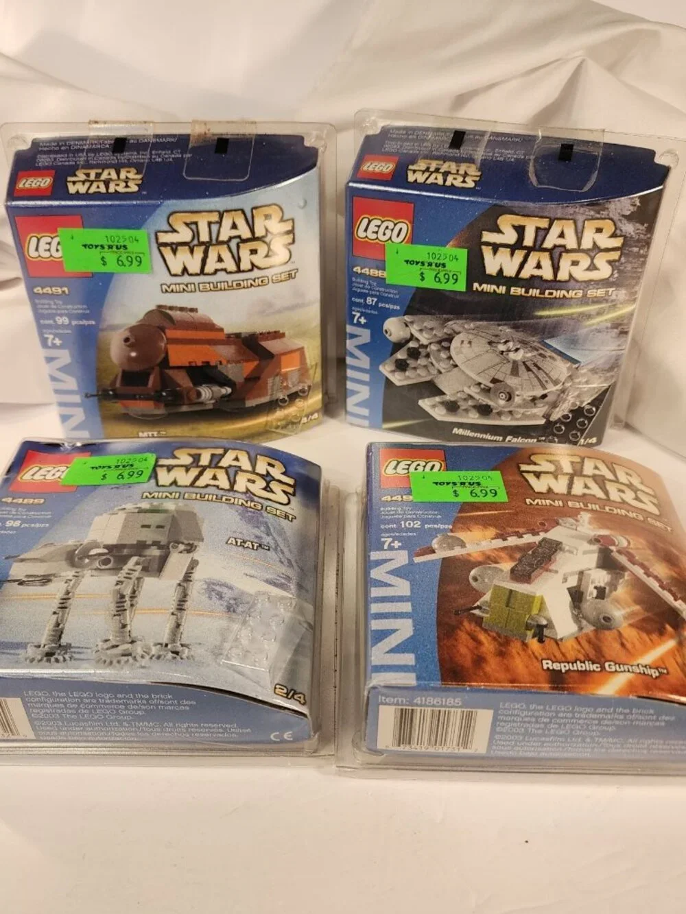 NEW IN BOX!!! STAR WARS LEGO mini building sets **ALL 4 in the collection**